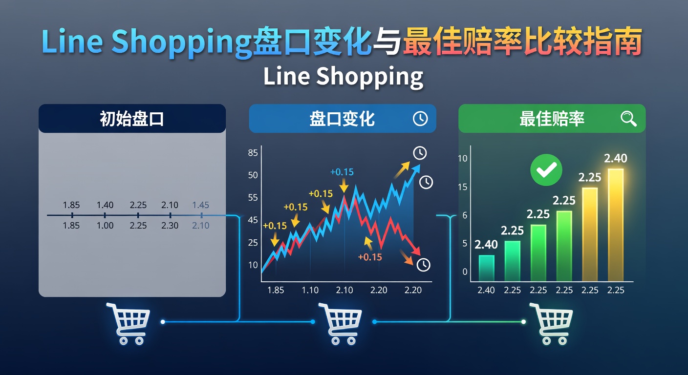 Line Shopping 盘口变化与最佳赔率比较指南