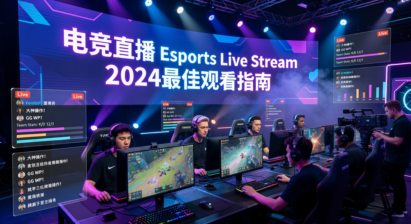 电竞直播 Esports Live Stream 2024 最佳观看指南