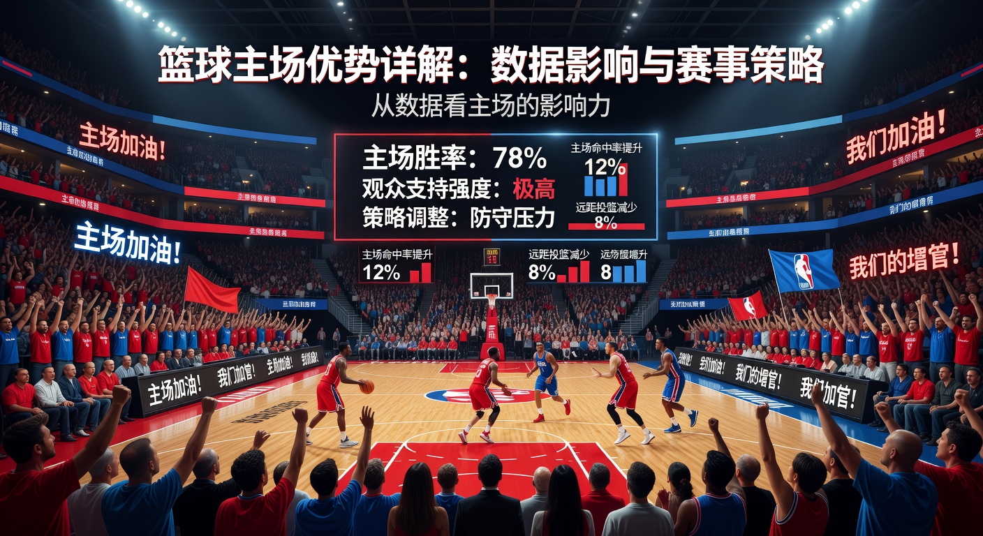 篮球主场优势详解：NBA最新数据与实战影响