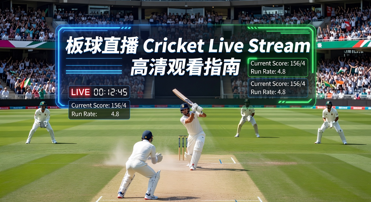 板球直播 Cricket Live Stream 高清观看指南