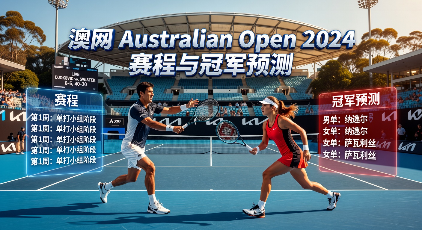 澳网 Australian Open 2024 赛程预测