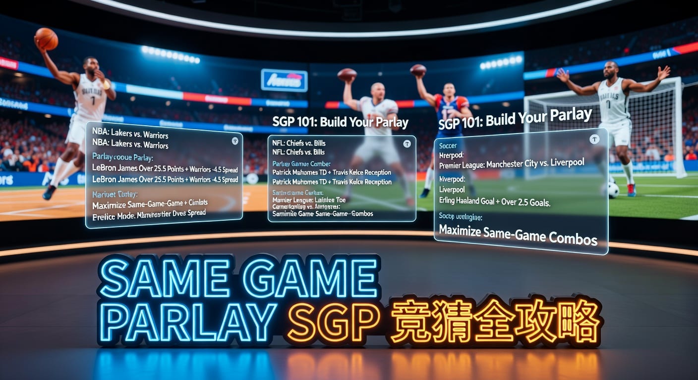 Same Game Parlay SGP 同场竞猜指南