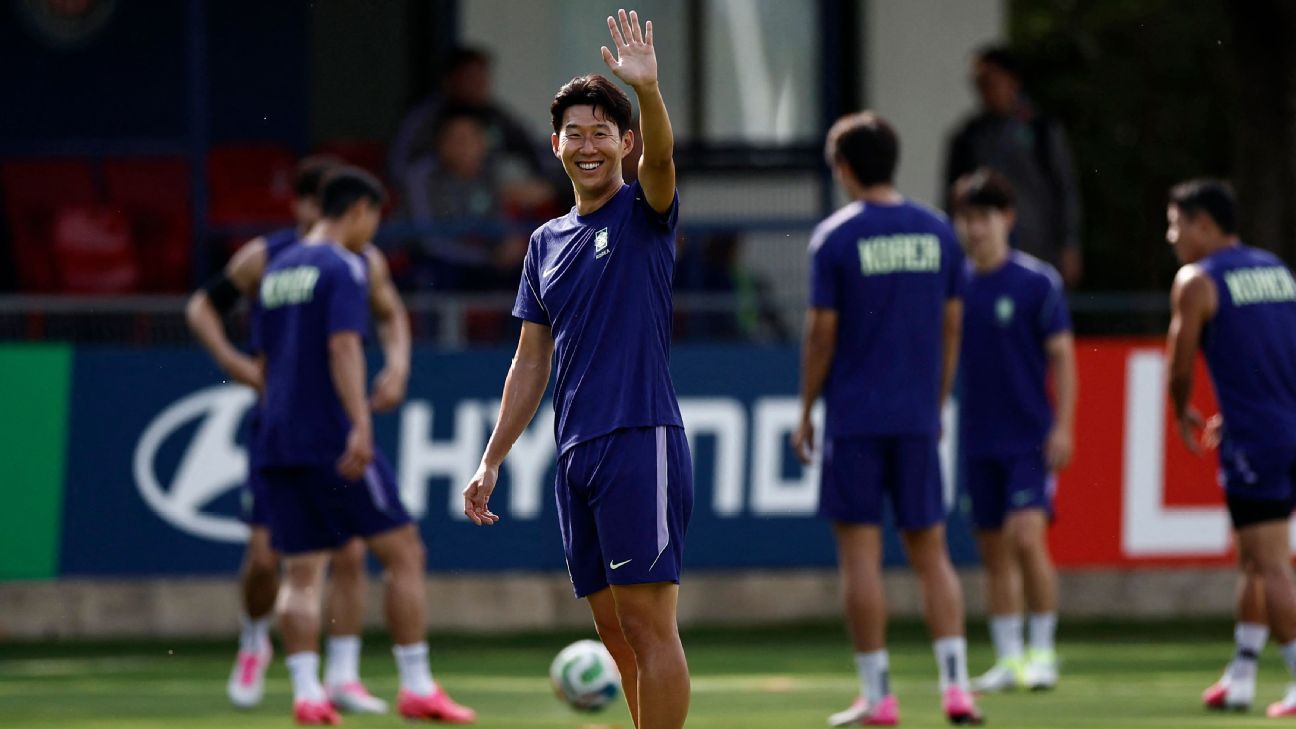 孙兴慜迎来第四届世界杯 韩国盼止住慢热开局